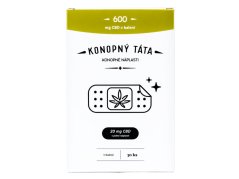 Konopný Táta - CBD náplasti 600 mg