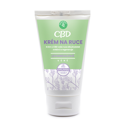 Zelená Země - CBD krém na ruce, 75 ml Zelená Země - CBD krém na ruce, 75 ml