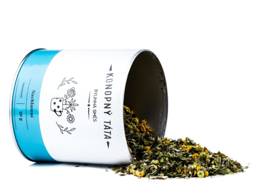 Konopný Táta -  Konopný čaj Nachlazení