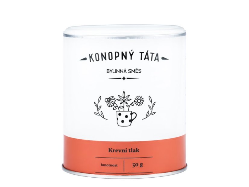 Konopný Táta -  Konopný čaj Krevní tlak