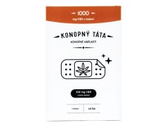 Konopný Táta - CBD náplasti 1000 mg