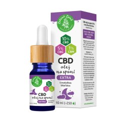 Zelená Země - CBD kapky na spaní EXTRA, 10 ml