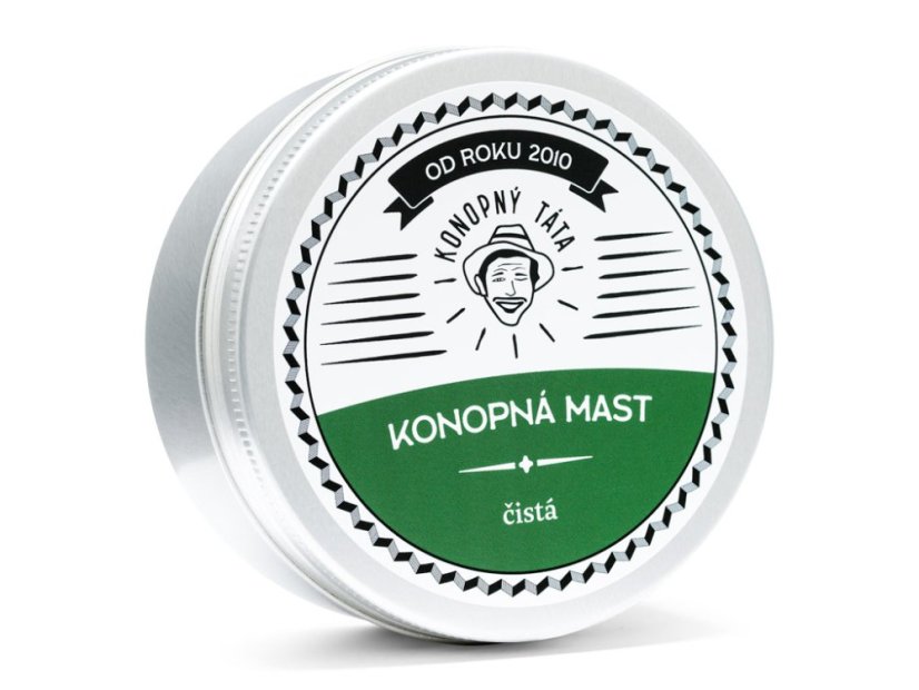 Konopný Táta - Konopná mast čistá - Objem: 15 ml