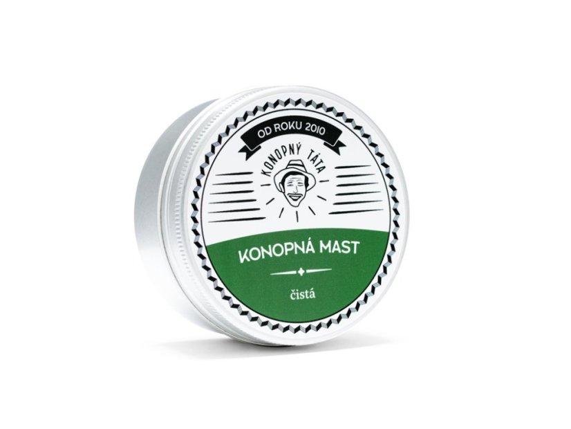 Konopný Táta - Konopná mast čistá - Objem: 15 ml
