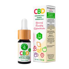 Zelená Země - CBD kapky s ovocnou příchutí 5%, 10 ml