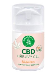 Zelená Země - CBD hřejivý gel 50 g