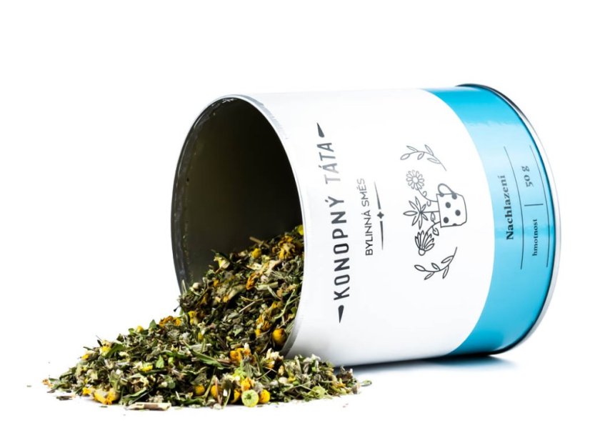 Konopný Táta -  Konopný čaj Nachlazení