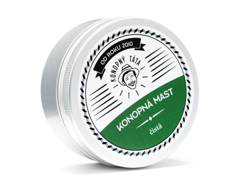 Konopný Táta - Konopná mast čistá - Objem: 15 ml