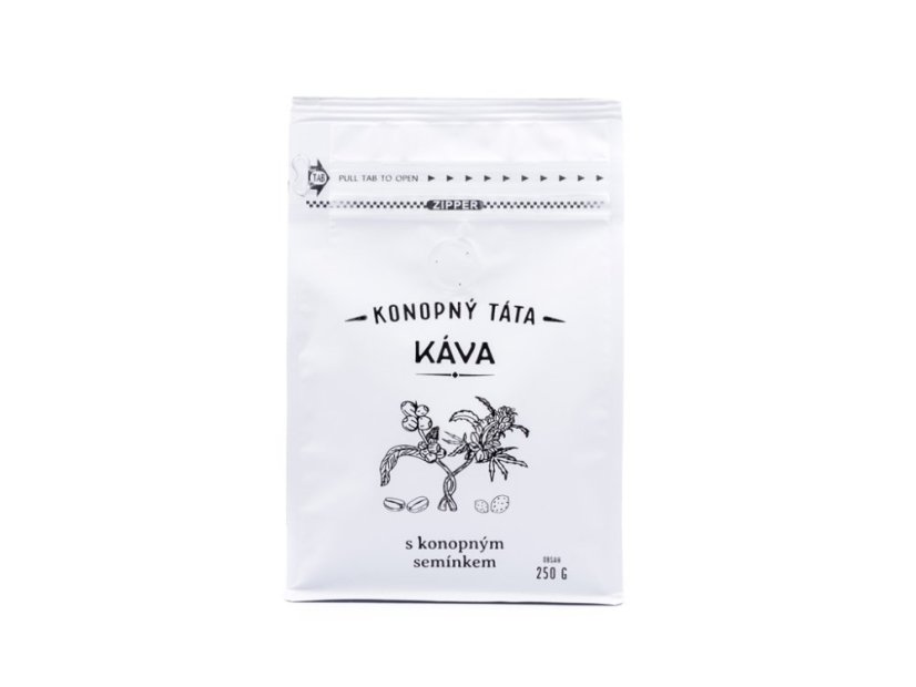 Konopný Táta -  Konopná káva 250 g