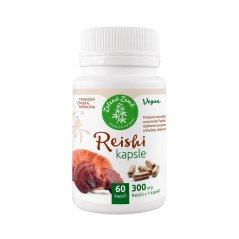 Zelená Země - Reishi kapsle, 60 ks