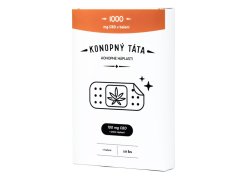 Konopný Táta - CBD náplasti 1000 mg