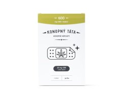 Konopný Táta - CBD náplasti 600 mg