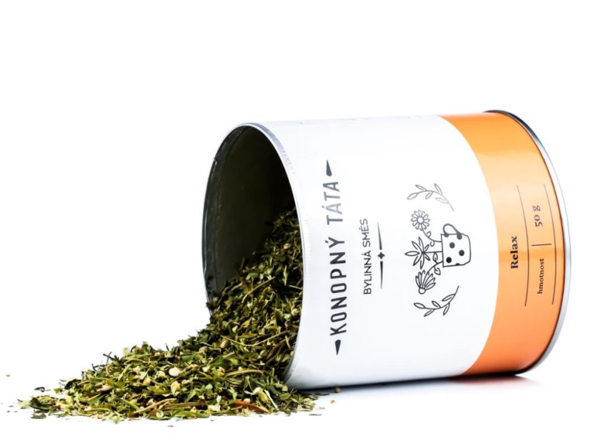 Konopný Táta -  Konopný čaj Relax