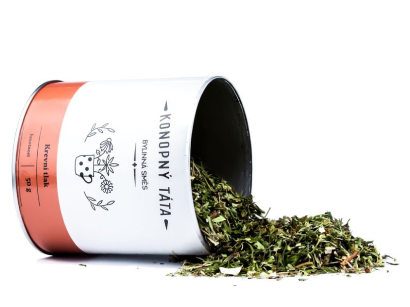 Konopný Táta -  Konopný čaj Krevní tlak