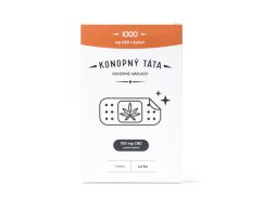 Konopný Táta - CBD náplasti 1000 mg