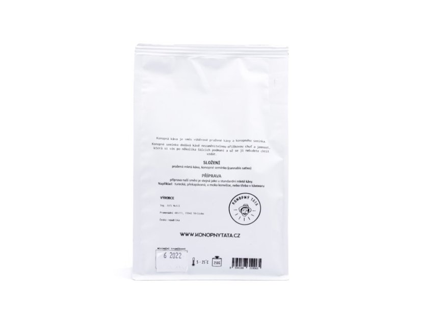 Konopný Táta -  Konopná káva 250 g