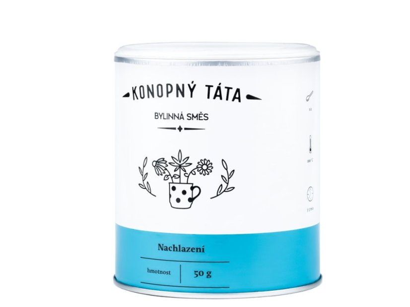 Konopný Táta -  Konopný čaj Nachlazení