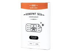 Konopný Táta - CBD náplasti 1000 mg