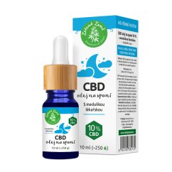Zelená Země - CBD kapky na spaní, 10 ml