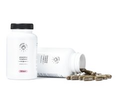 Konopný Táta - Konopná vláknina 120 kapslí